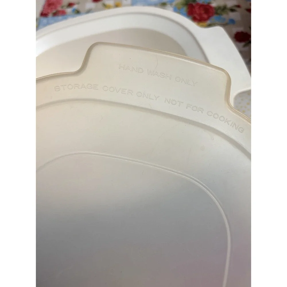 Rubbermaid Microwave Cookware 3, 2 & 1 Quart Casserole Bowls Lid Lot Of 5 Vtg